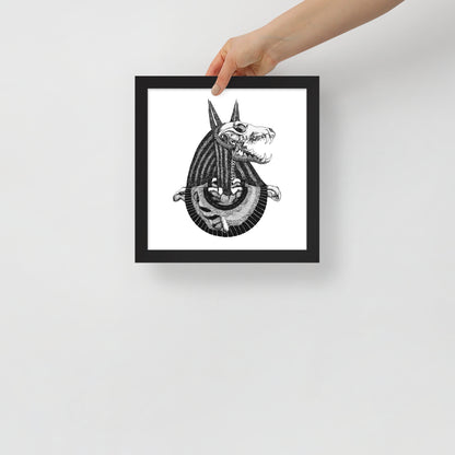 Anubis || Framed Poster || Dead Gods