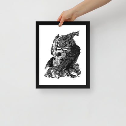 Odin || Framed Poster || Dead Gods