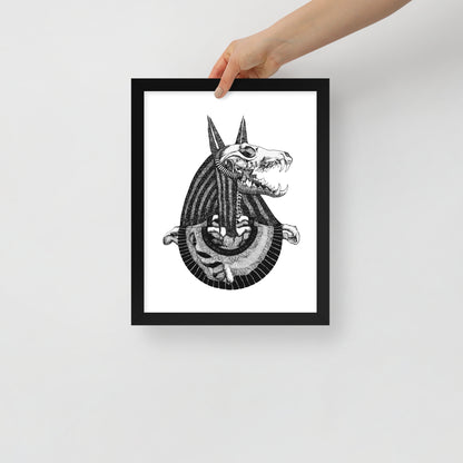 Anubis || Framed Poster || Dead Gods