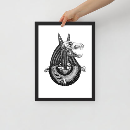 Anubis || Framed Poster || Dead Gods