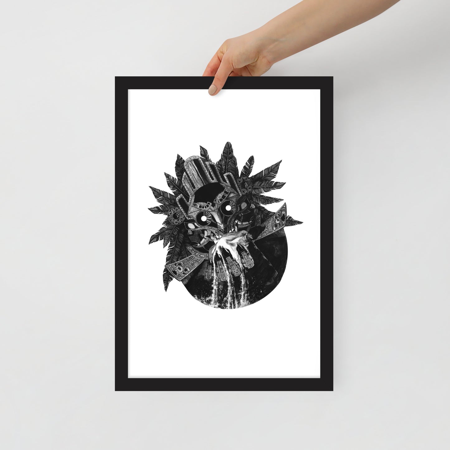 Tlaloc || Framed Poster || Dead Gods