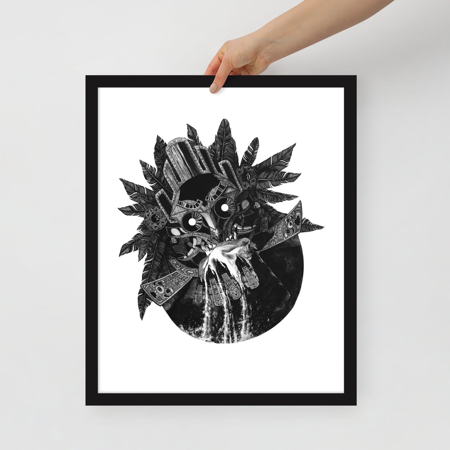 Tlaloc || Framed Poster || Dead Gods