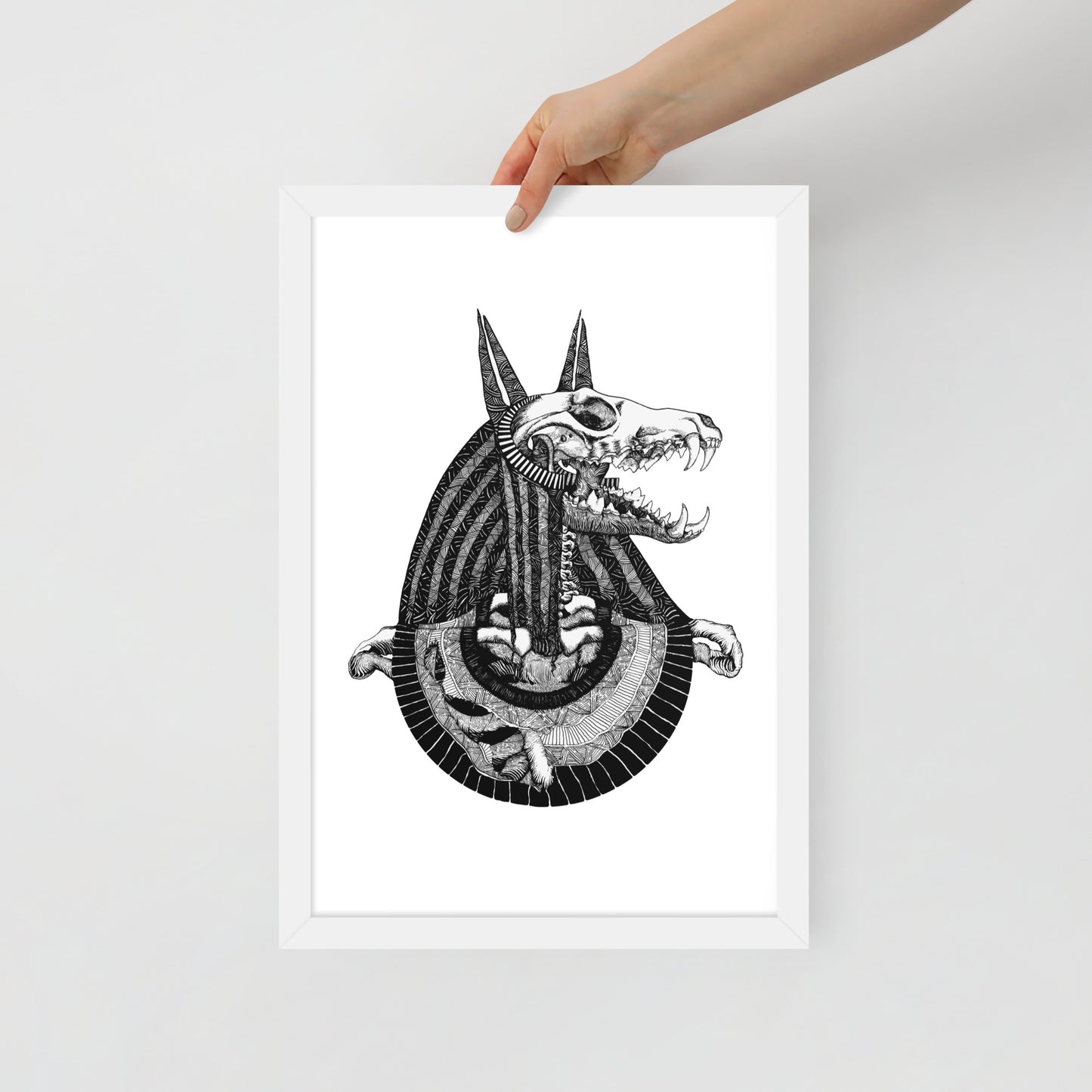 Anubis || Framed Poster || Dead Gods