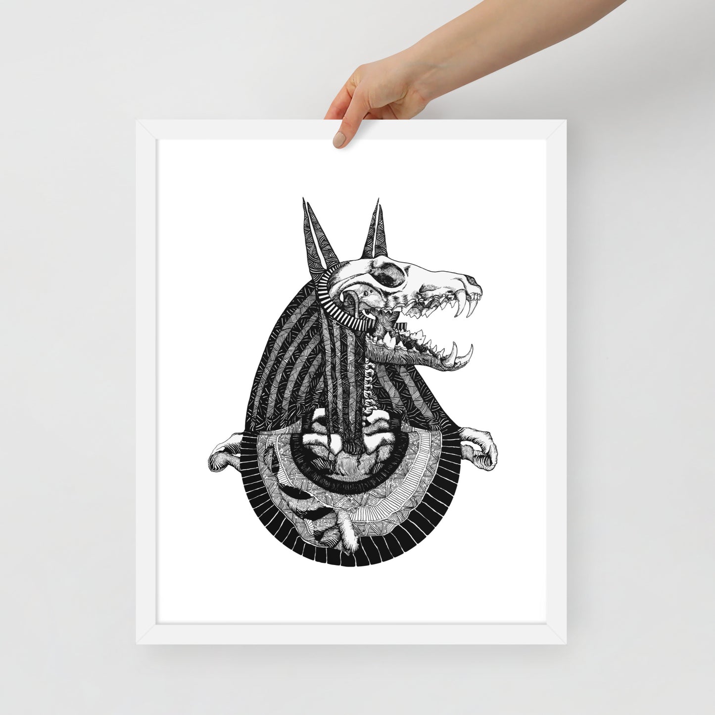 Anubis || Framed Poster || Dead Gods