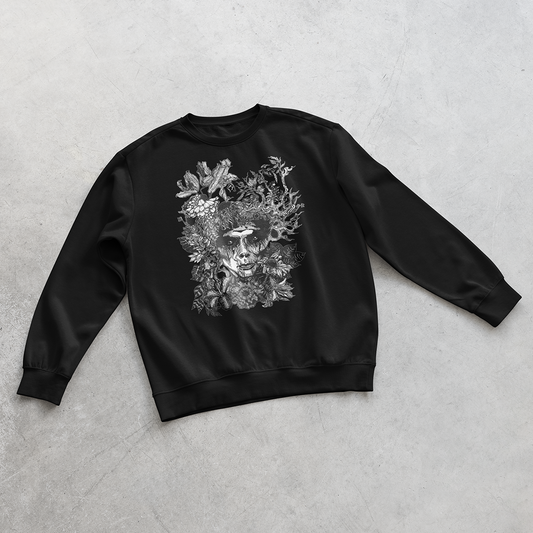 Gaia || Black Unisex Sweatshirt || Dead Gods