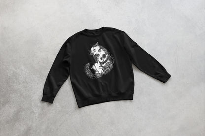 Calico Cat || Halloween Cats || Sweatshirt