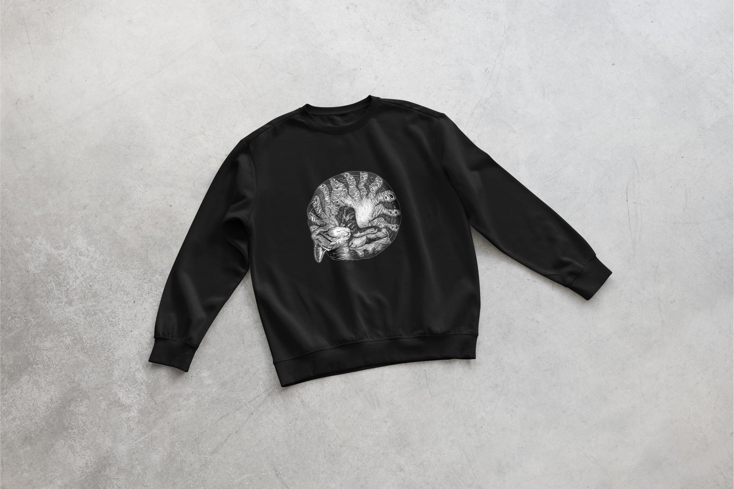 Tabby Cat || Halloween Cats || Sweatshirt