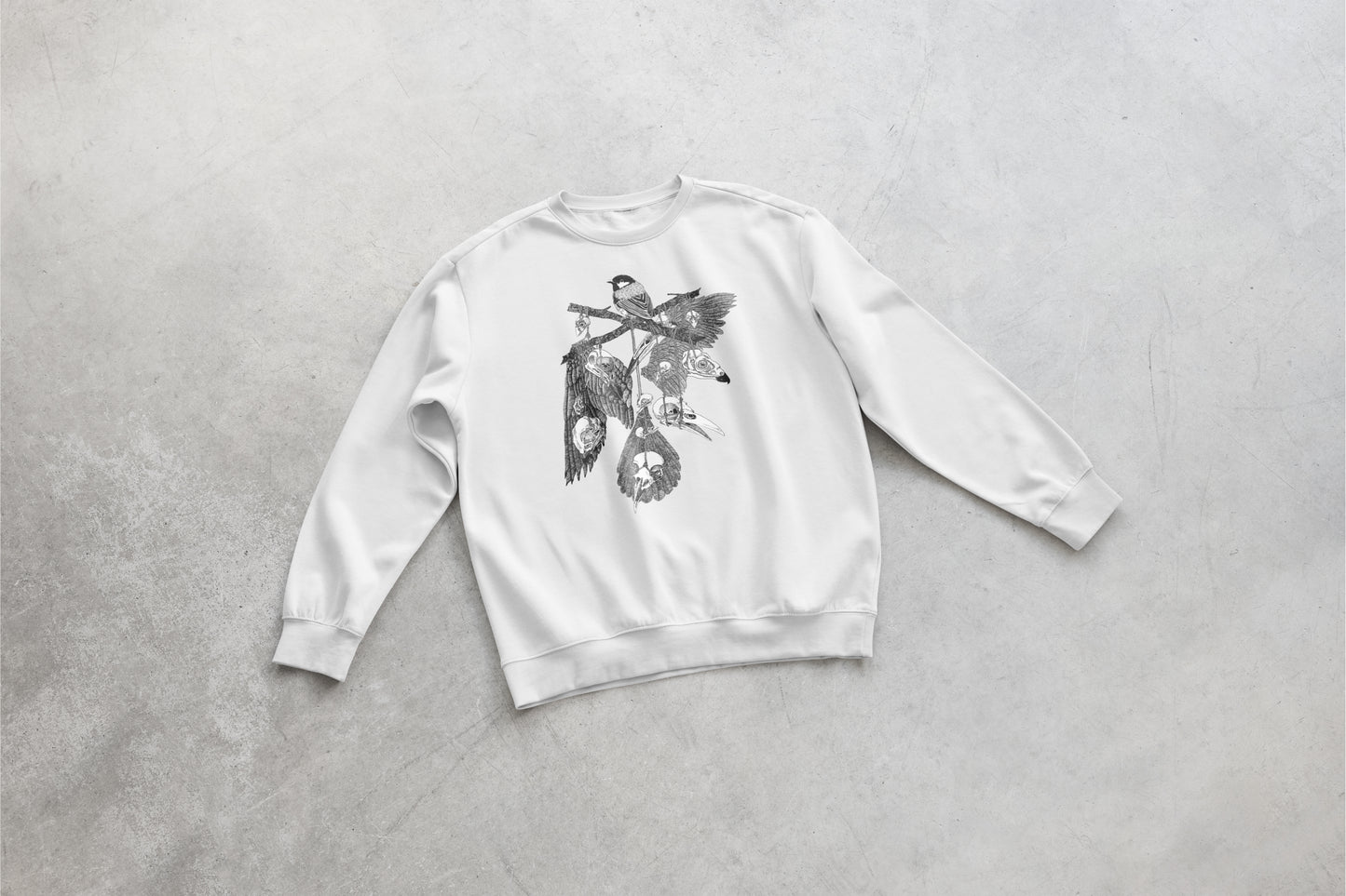 Dreamcatcher || Birds & Bones || Sweatshirt