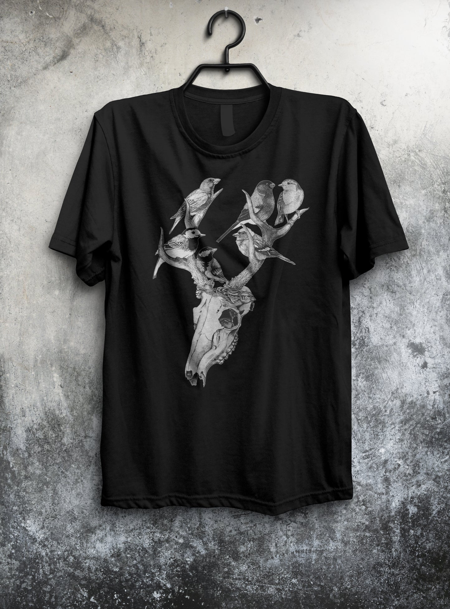 Deer || Birds & Bones || Short-Sleeve T-Shirt