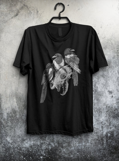 Magpies || Birds & Bones || Short-Sleeve T-Shirt