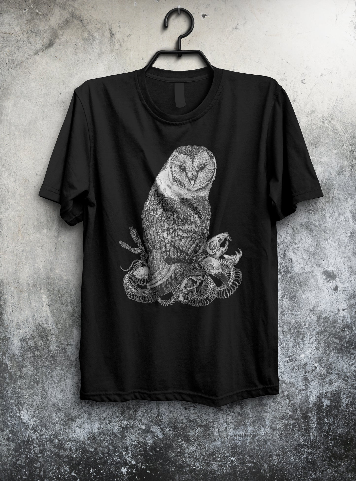 Owl || Birds & Bones || Short-Sleeve T-Shirt