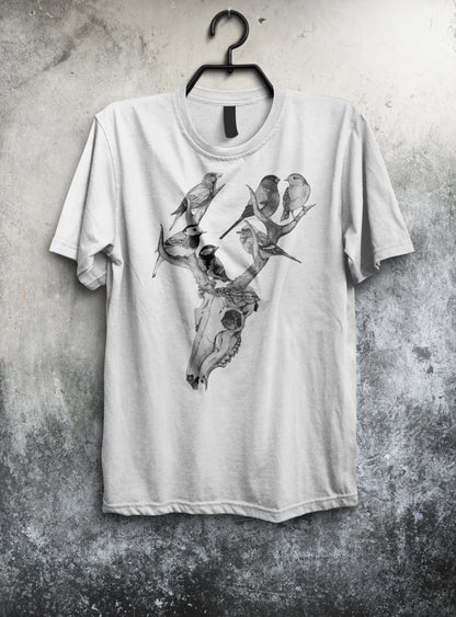 Deer || Birds & Bones || Short-Sleeve T-Shirt