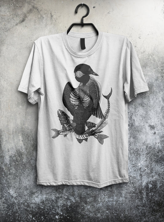 Fishing || Birds & Bones || Short-Sleeve T-Shirt