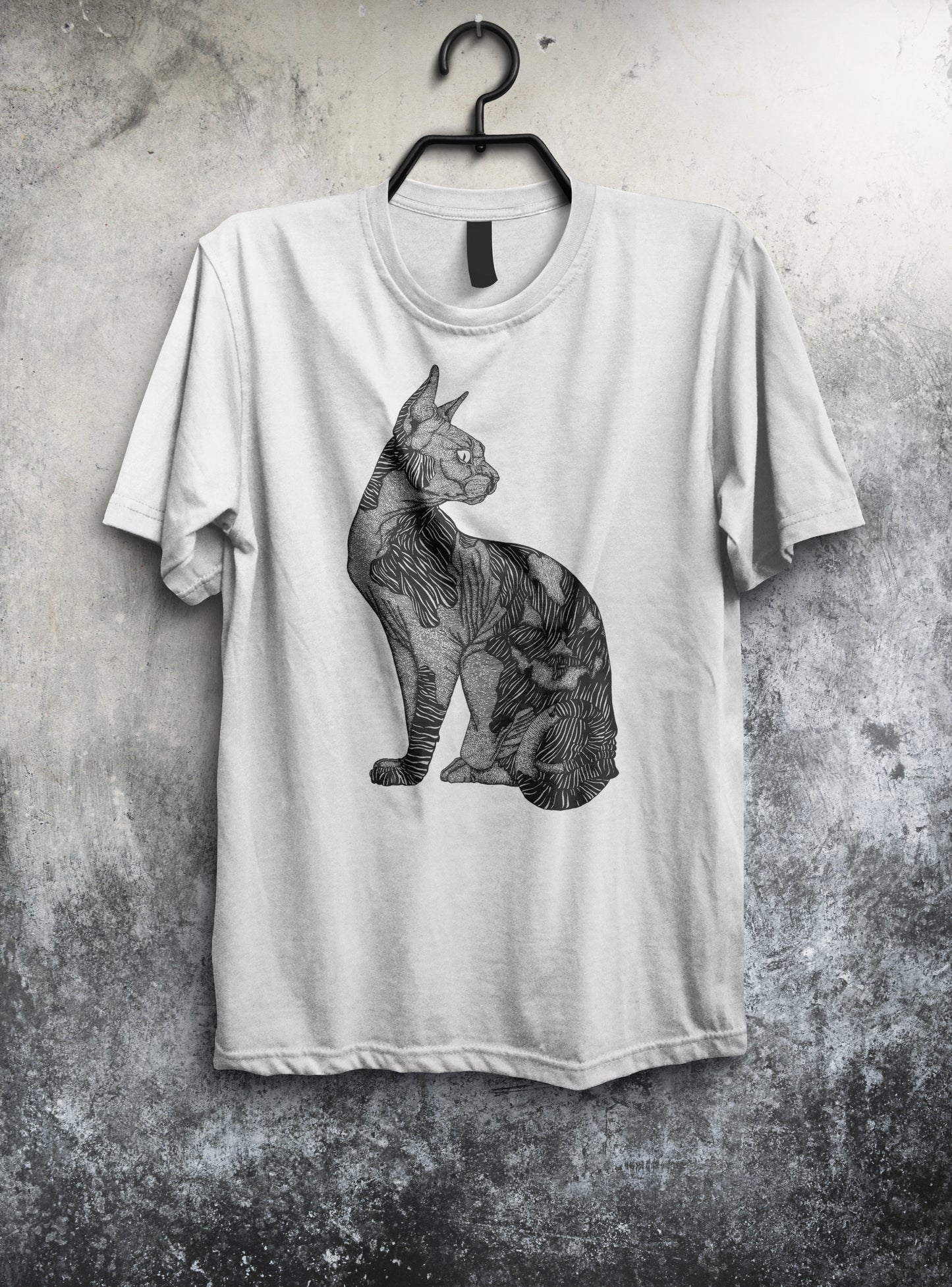 Sphynx Cat || Halloween Cats || Short-Sleeve T-Shirt