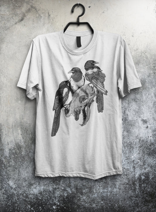 Magpies || Birds & Bones || Short-Sleeve T-Shirt