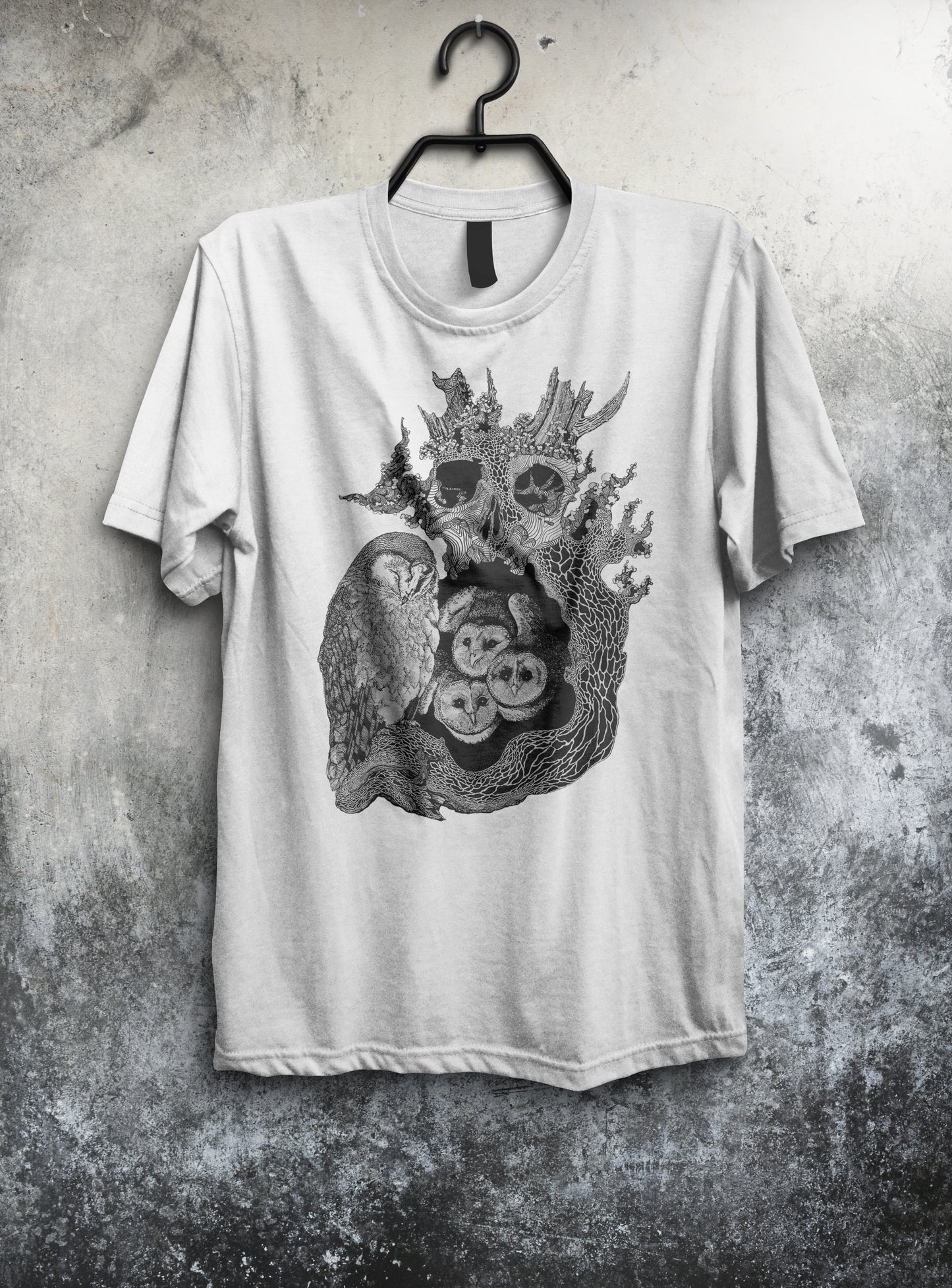 Owl Family || Birds & Bones || Short-Sleeve T-Shirt