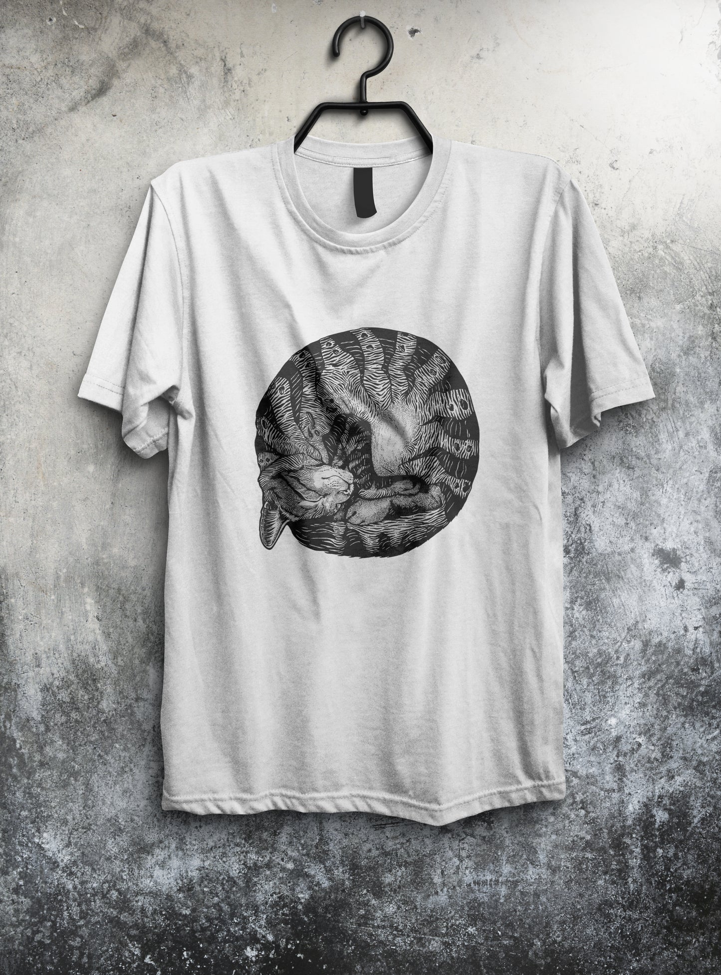 Tabby Cat || Halloween Cats || Short-Sleeve T-Shirt