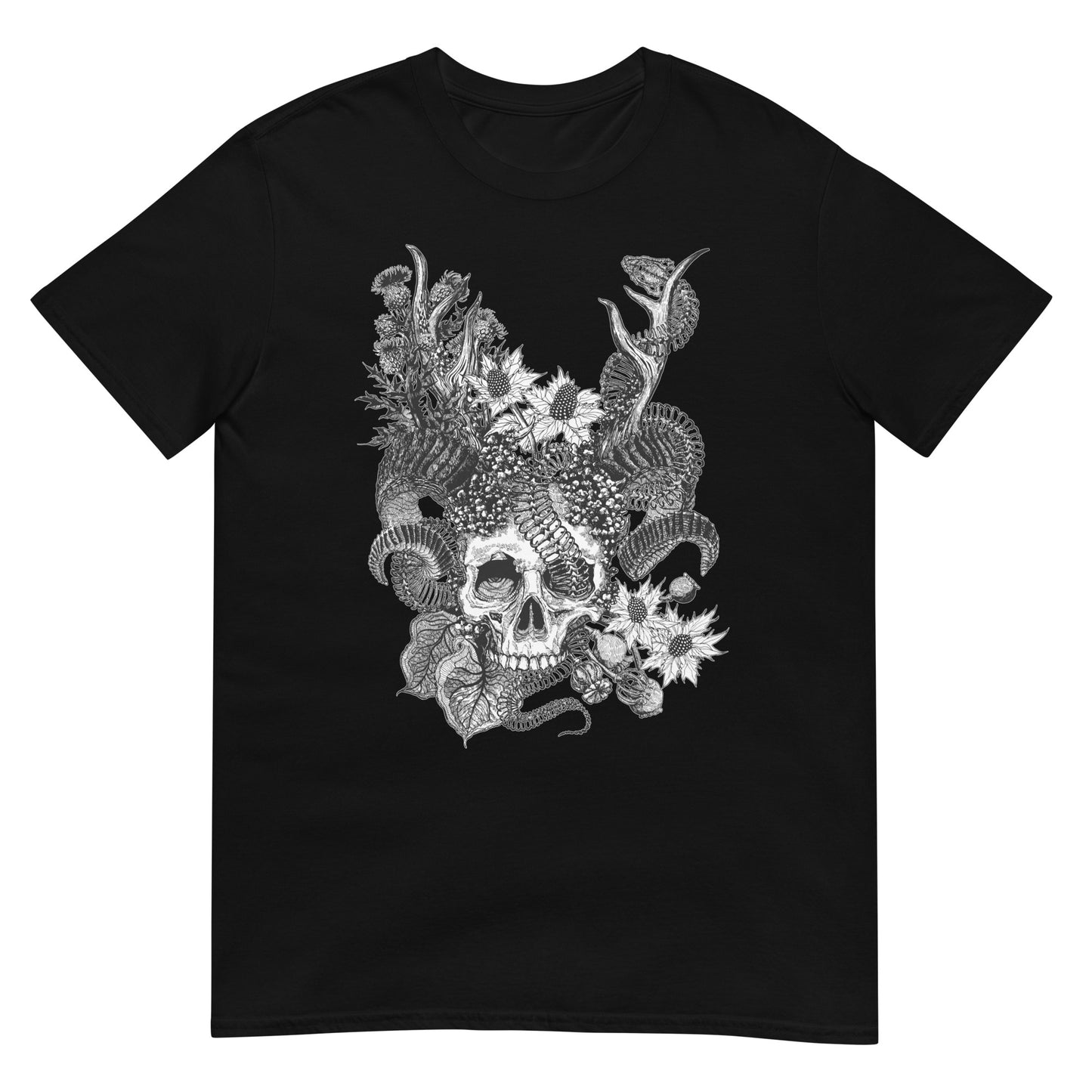 Cernunnos || Black Short-Sleeve Unisex T-Shirt || Dead Gods