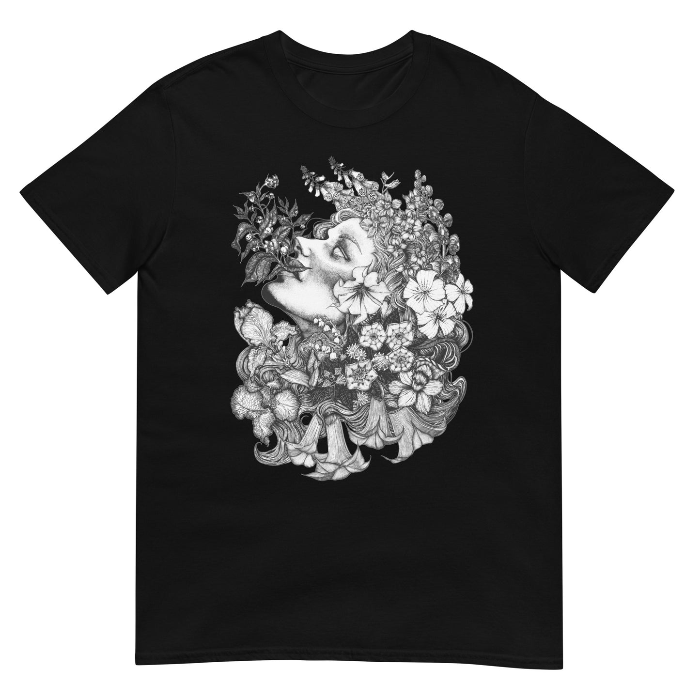 Chloris || Black Short-Sleeve Unisex T-Shirt || Dead Gods