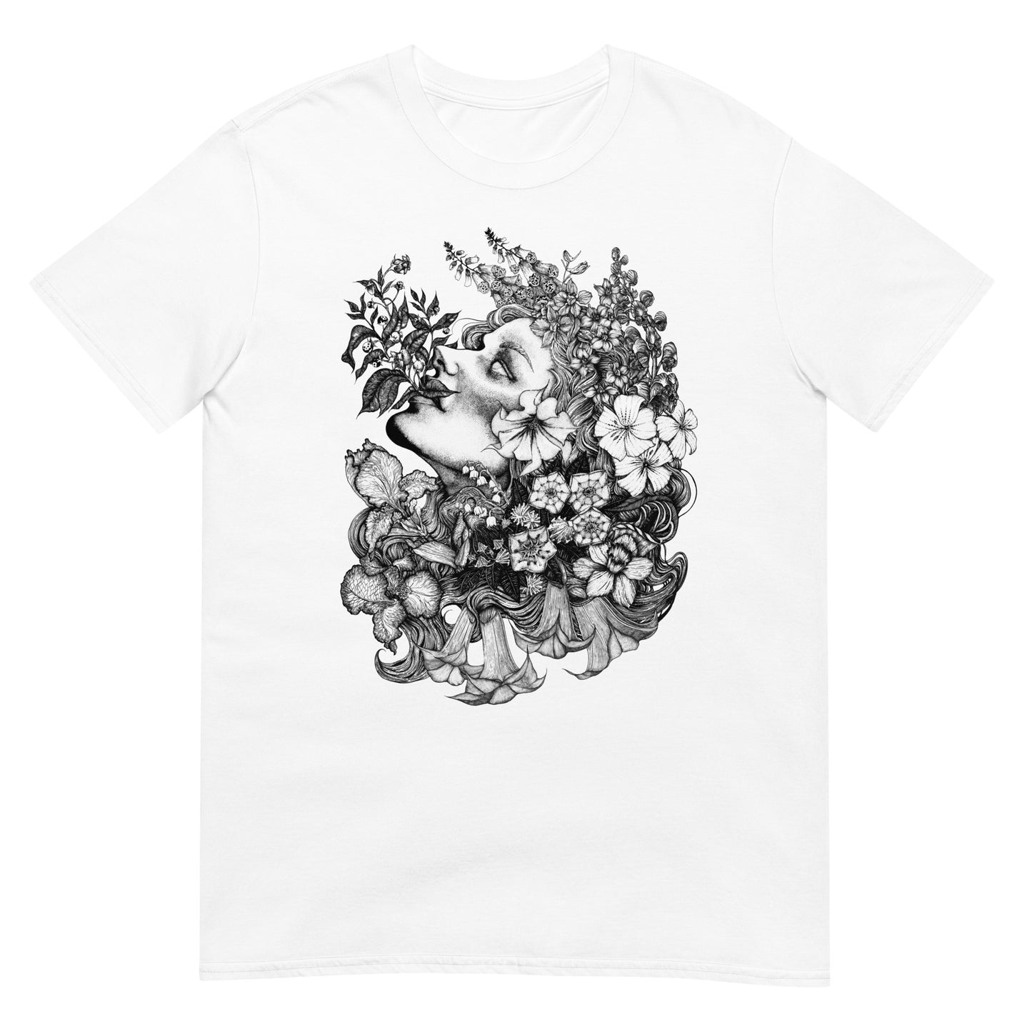 Chloris || White Short-Sleeve Unisex T-Shirt || Dead Gods