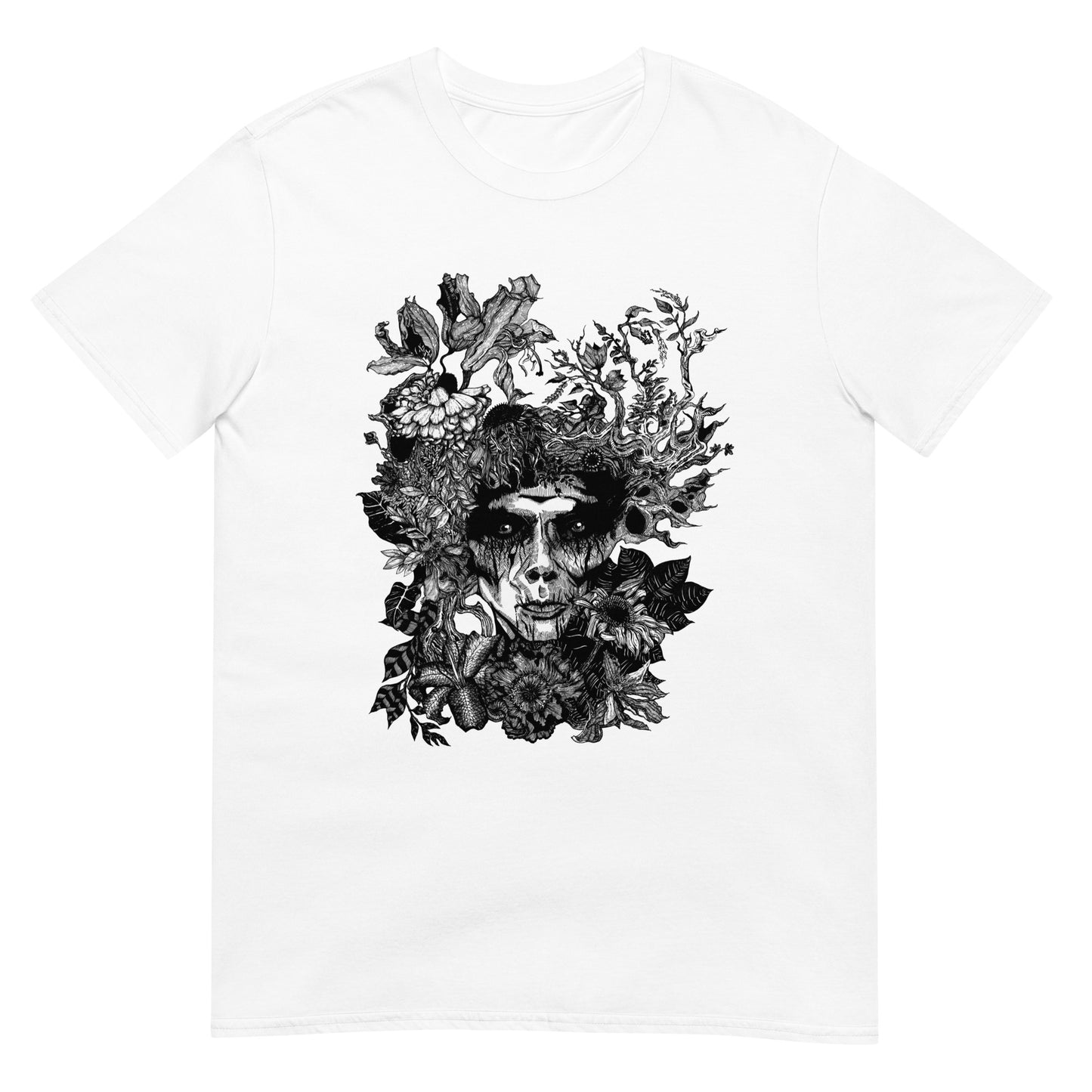 Gaia || White Short-Sleeve Unisex T-Shirt || Dead Gods