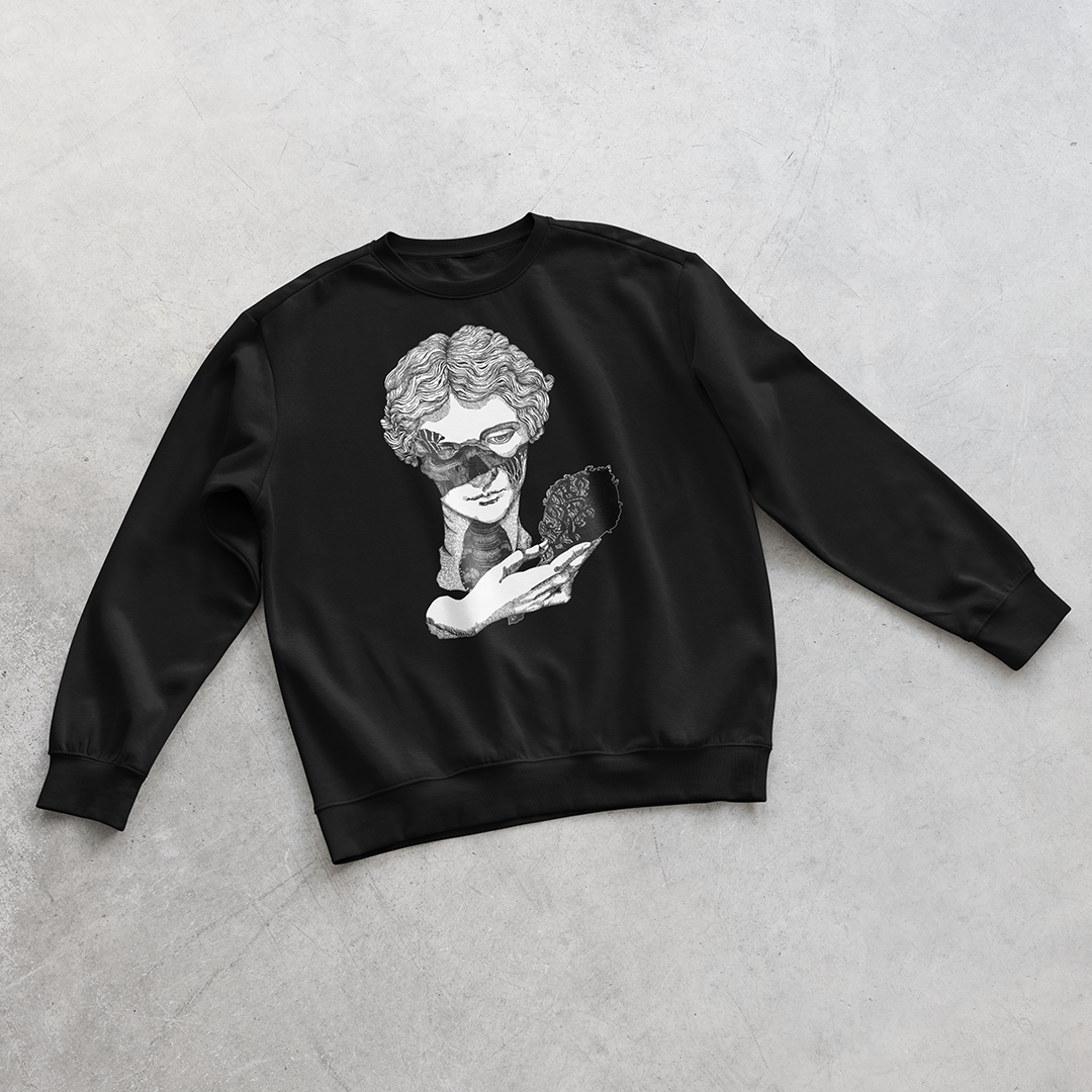 Venus || Black Unisex Sweatshirt || Dead Gods